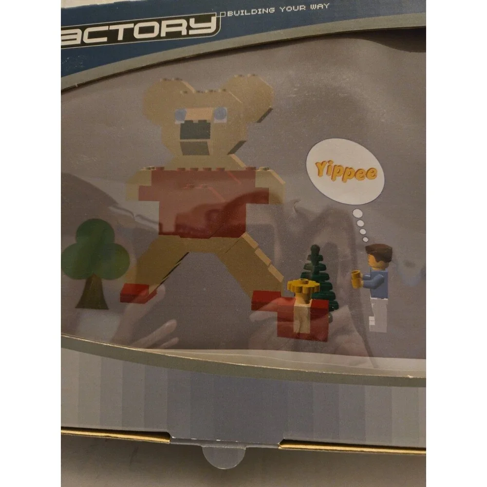 RARE LEGO Factory Custom Set - Building Your Way Teddy Bear - LF000000951429